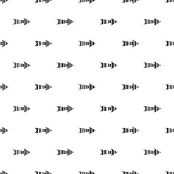 Linear black arrow icon, simple style 스톡 일러스트