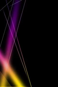 Linear colorful abstract  Stock Illustration