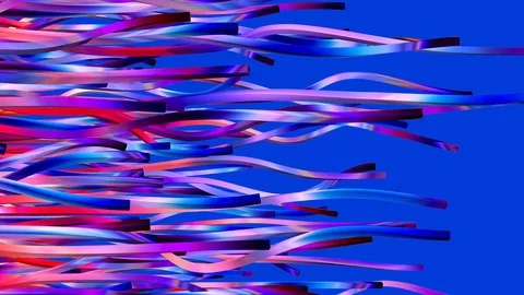 Linear colors growing Stock Footage 128733140