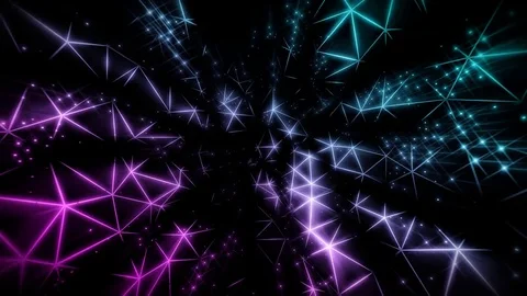 Linear Constelations Looping Animation Stock Footage 73578555