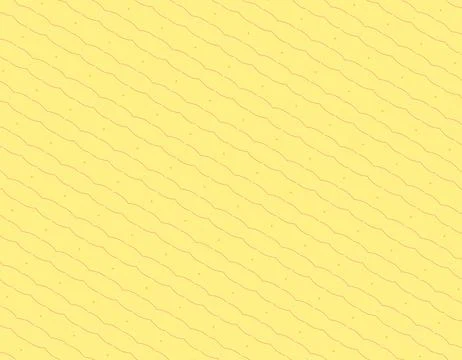 Linear contour texture outline tile texture in sky blue, pale yellow, and amb Stock-Illustration