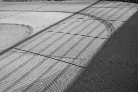 Linear curves zero 写真素材