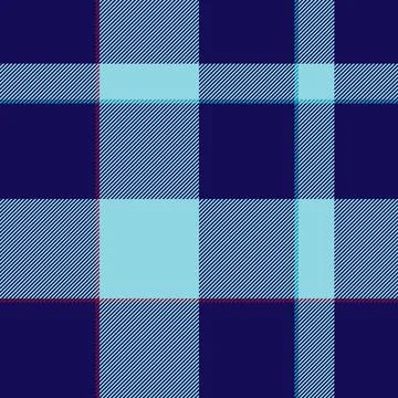 Linear fabric texture vector, kitchen seamless pattern plaid. Grunge check .. 库存插图