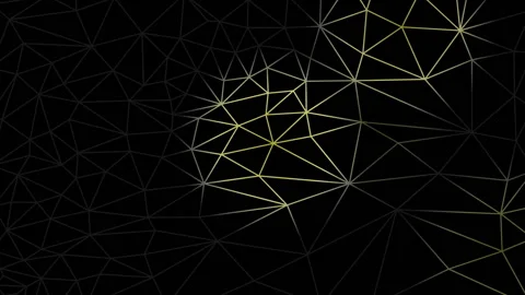 Linear geometric background 2 black Stock Footage 143929773