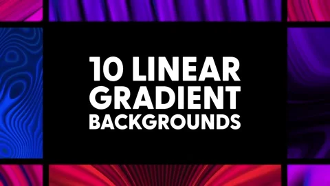 Lınear Gradıent Backgrounds After Effects stock
