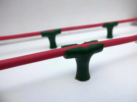 LINEAR HEAT CABLE for fire alarm system Fotos Stock