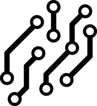 Linear icon as concept of program code Stock Illustration