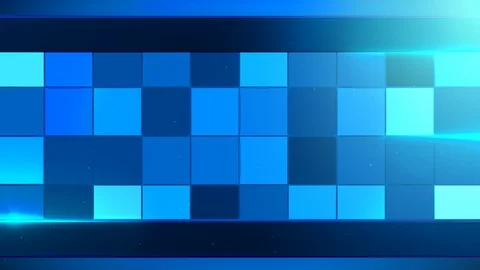 Linear Interlude At The Core. movement in a square tunnel. Video stock 104160851