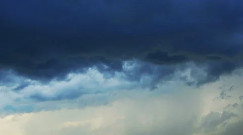 Linear lightning discharges in the thunderclouds Stock Footage 51814688