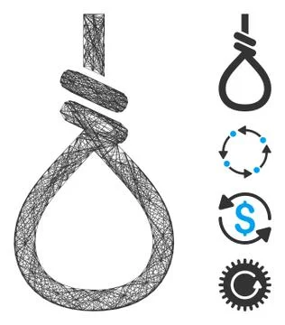 Linear Loop Knot Vector Mesh Stock Illustration