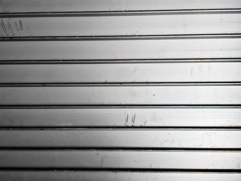 Linear Metal Panel Surface Texture. Stock Photos