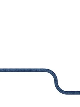 Linear movements of jeans texture on white background Stock Photos