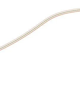 Linear movements of the pattern on a white background イラスト素材