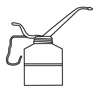 Linear oiler icon from Industry Stock Illustration