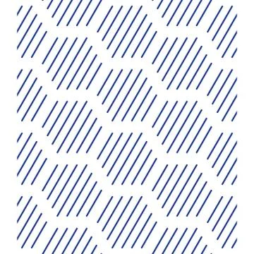 Linear pattern, background with line hexagons Illustrazione stock