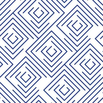 Linear pattern, background with outline squares 스톡 일러스트