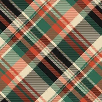 Linear pattern textile background, presentation plaid seamless texture. Ski.. 스톡 일러스트