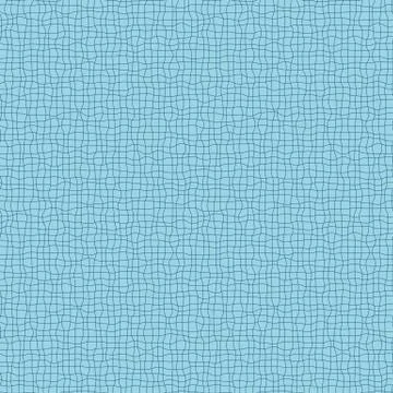 Linear pool tiles texture seamless vector pattern Stock Illustration