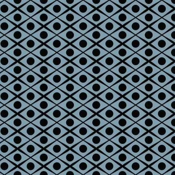 Linear seamless pattern and polka dots. repeating geometric pattern Stock Illustration