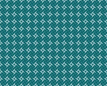 Linear seamless pattern, vector twisted geometric abstract background, tili.. 库存插图