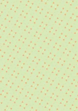 Linear shore-tree tile detail outline tile texture in ruby red, salmon blush, bu Stock Illustration