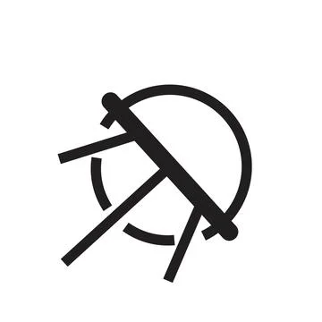 Linear Sputnik Icon, Suitable for Space and Technology Themes Stock Illustration
