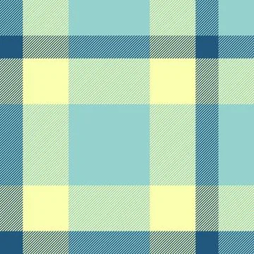 Linear tartan seamless vector, give textile plaid background. Faded texture.. 스톡 일러스트