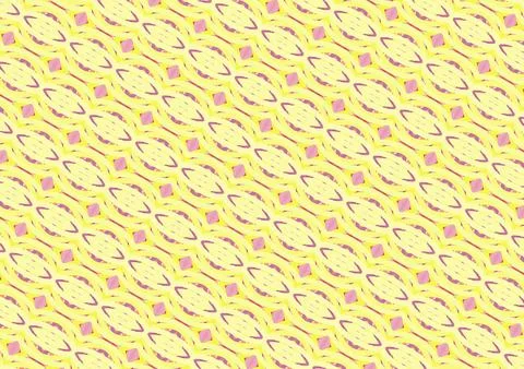 Linear texture backdrop single-line style in neon yellow, orange glow, soft red, Stock Illustration
