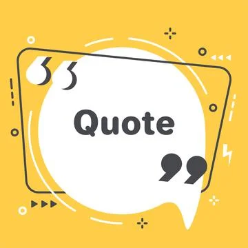 Linear vector image on a yellow background, arbitrary vector shapes folded in Stock Illustration