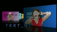 Linear video display Stock After Effects