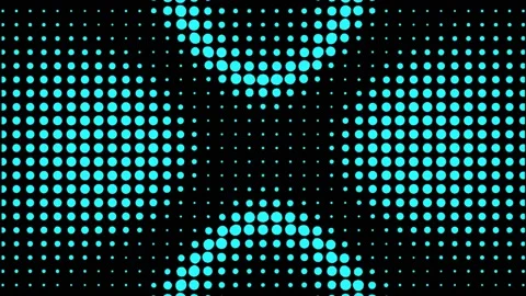 Linear wave dot interlocking animation m... | Stock Video | Pond5