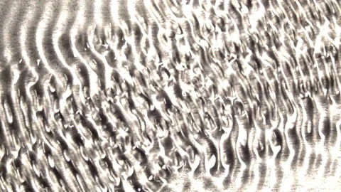 A linear wave-train grows in complexity, then subsides. Video stock 144631288