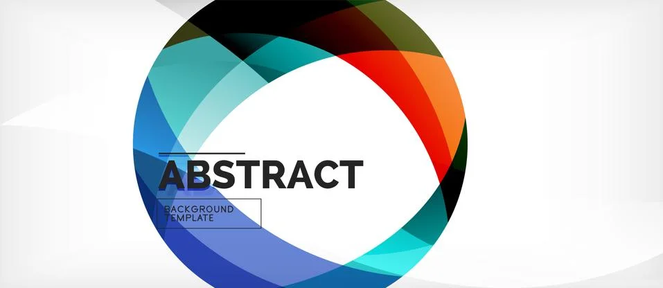 Linear wave web template. Vector illustration bright design. Decorative print Stock Illustration