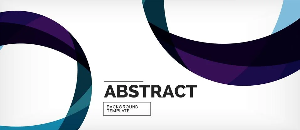 Linear wave web template. Vector illustration bright design. Decorative print 스톡 일러스트