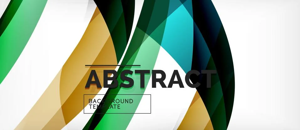 Linear wave web template. Vector illustration bright design. Decorative print 스톡 일러스트