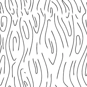 Linear wooden pattern. Different seamless textures made in hand drawn pencil  스톡 일러스트