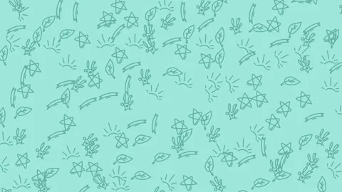 Lineart Pattern Seamless Background Loop 04 Stock Footage 322954109