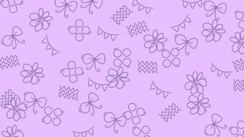 Lineart Pattern Seamless Background Loop 05 Stock Footage 322954182