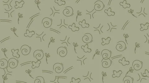 Lineart Pattern Seamless Background Loop 06 Stock Footage 322954289