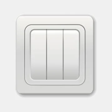 Lineart toggle symbol. On Off Switch. Day and night mode switcher. Light and Stock Illustration
