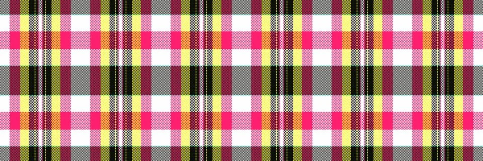 Lined fabric background texture, post check vector textile. Folklore patter.. Stock Illustration