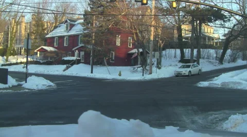 Lined up for gas Stock Footage 1053315