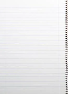 Lined notepad Stock Photos