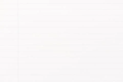 Lined page with margin, real paper texture background Stock Photos