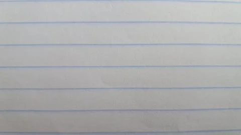 Lined Paper Texture Close-Up Foto stock