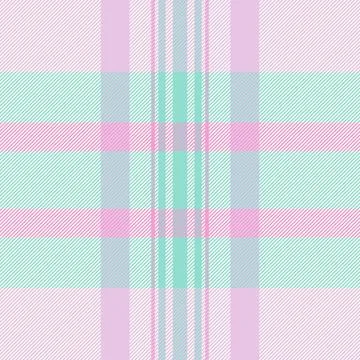 Lined pattern check seamless, teal plaid background textile. Primary textur.. Stock Illustration