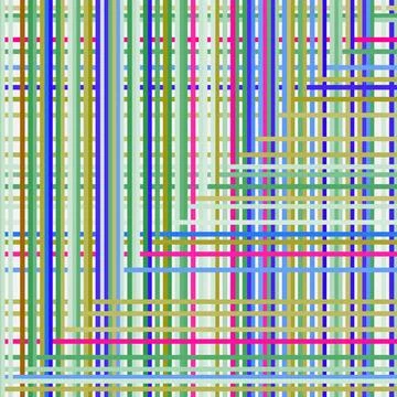 Lined pattern colored lined seamless pattern, a vector illustration. Copyr... Stock Photos