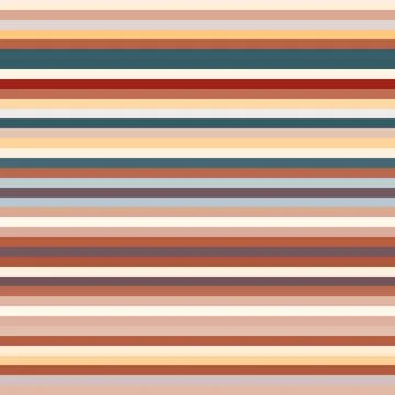 Lined pattern Earth tone colored lined seamless patterns set, a vector. Co... Stock Photos