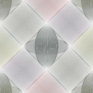 Lined rhombs seamless pattern Stock Illustration