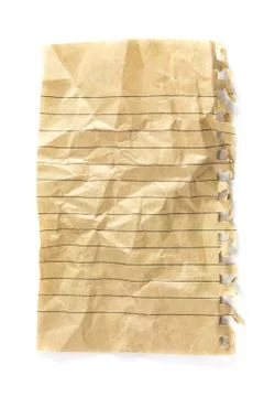 Lined sheet Stock Photos